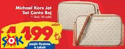 MİCHAEL KORS JET SET ÇANTA BEJ